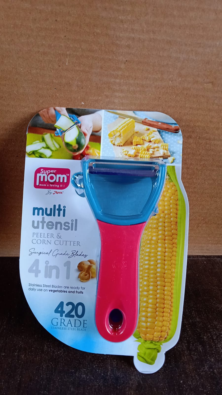 4-in-1 Multi-Functional Vegetable & Fruit Peeler (1 Pc) 4-in-1 Multi-Functional Vegetable & Fruit Peeler (1 Pc)
